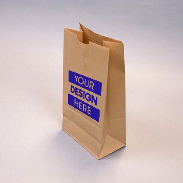 Custom-Printed Natural Kraft 10-lb